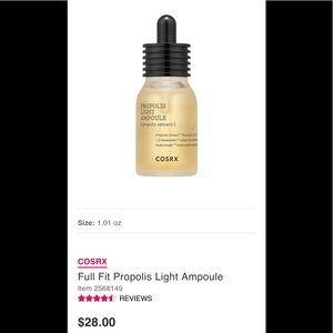 Codex Full Propolis Light Ampoule! NIB!